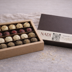Luxury Chocolate Assortment – 20 Handcrafted Truffles with Bold Flavors