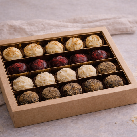 Luxury Chocolate Assortment – 20 Handcrafted Truffles with Bold Flavors