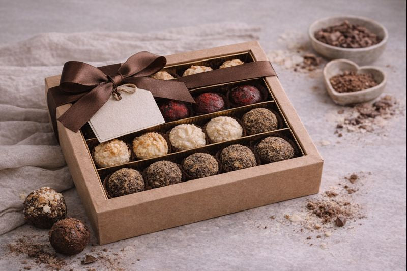 Luxury Chocolate Assortment – 20 Handcrafted Truffles with Bold Flavors
